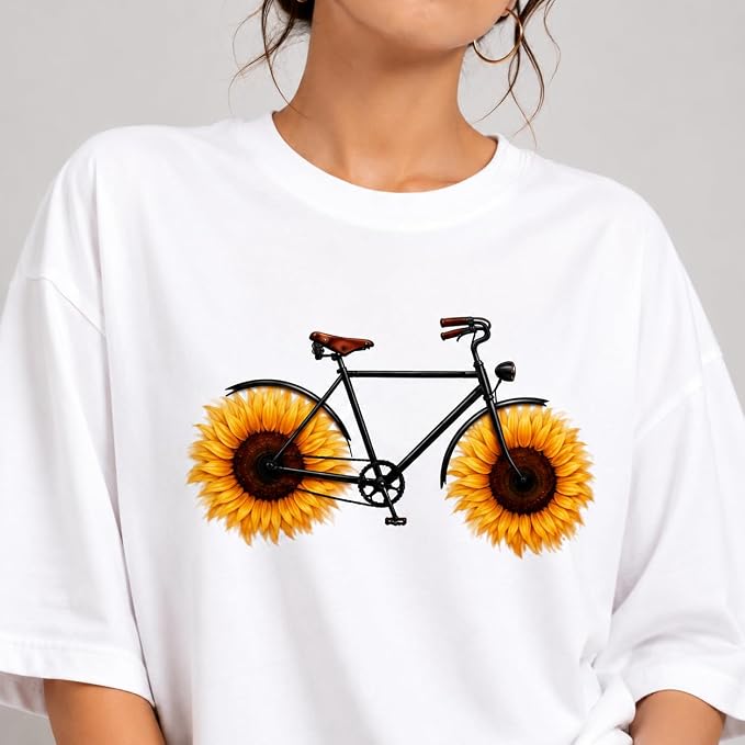 Moonlit Streets Women's Oversized T-Shirt | Relaxed Fit Crew Neck Casual Streetwear T-Shirt