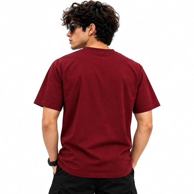 Moonlit Streets Men's Regular Fit Printed T-Shirt | Casual Round Neck style 2