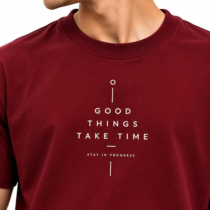 Moonlit Streets Men's Regular Fit Printed T-Shirt | Casual Round Neck style 2